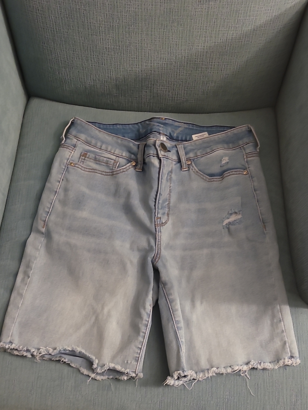 Light Blue Women’s Denim Shorts